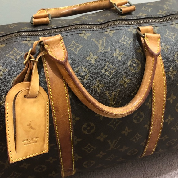 Vintage Authentic Louis Vuitton Kepall 60 Duffel - Picture 3 of 8